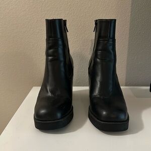 Women’s Black Platform Boots